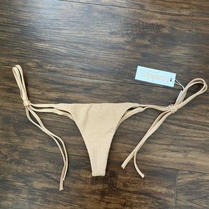 Frankies bikini bottom ribbed size XS